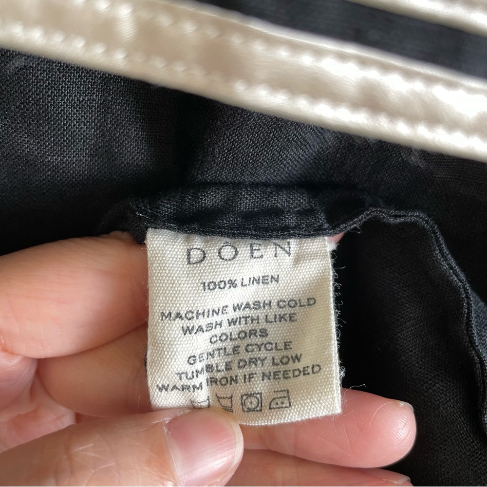 Doen Monroe Linen Sailor Mini Dress size 6 - Picture 11 of 13